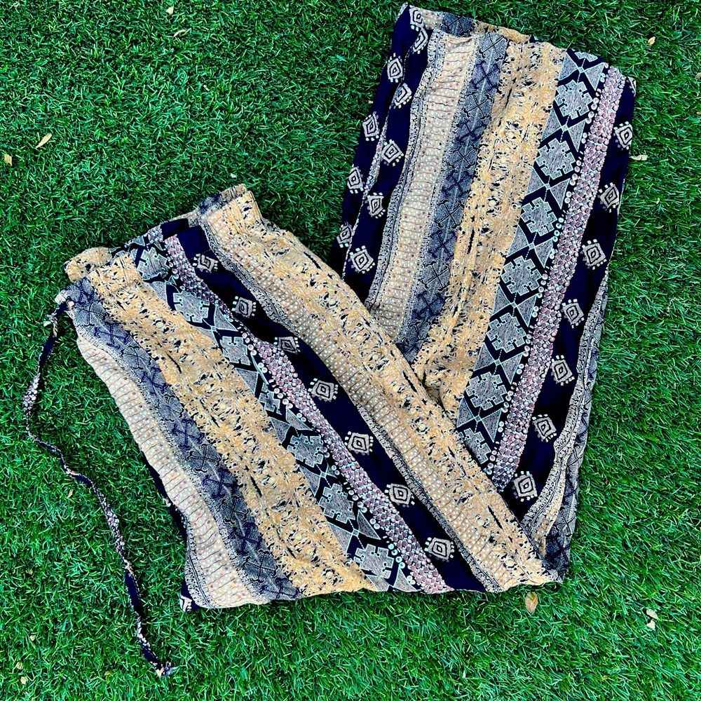 Bohemian Flowy Pants